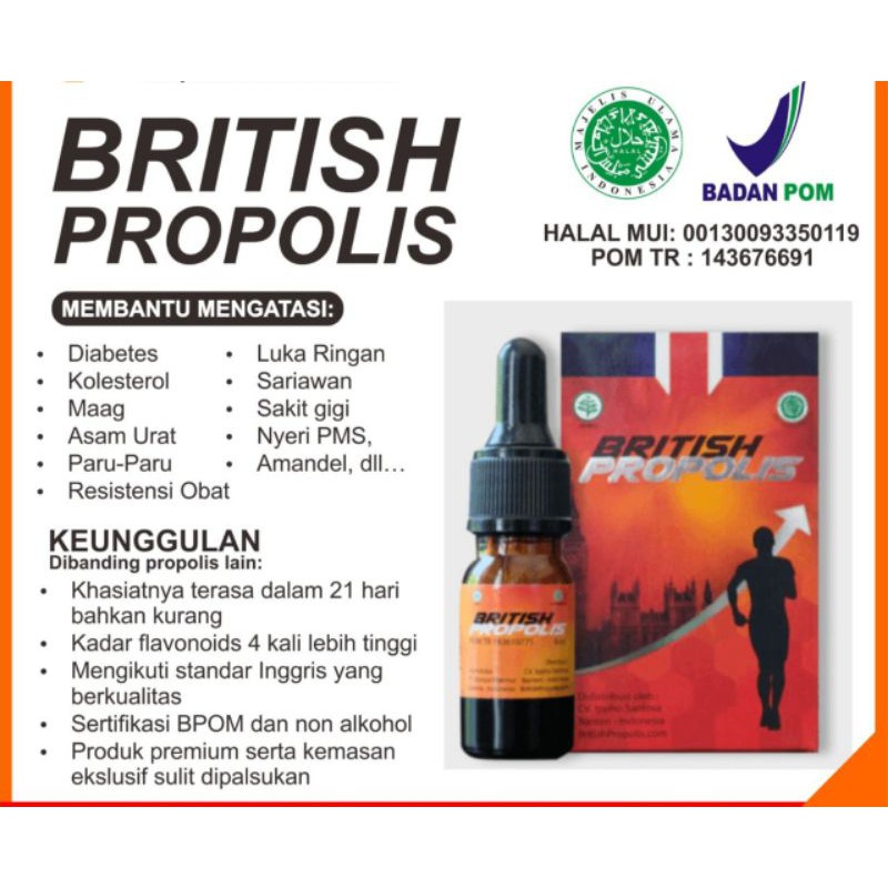 British Propolis Reguler - british propolis kids - propolis