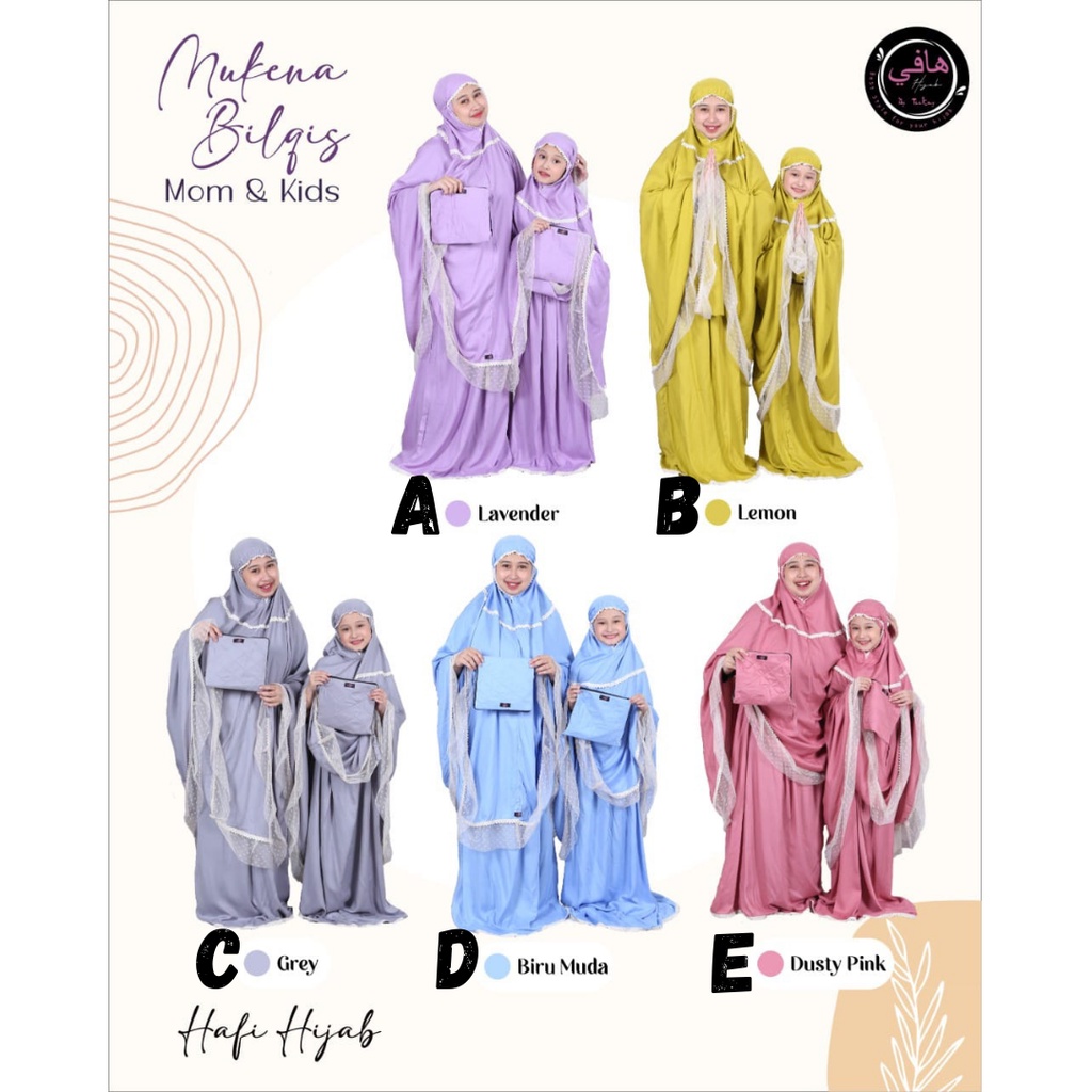 MUKENA BILQIS BY HAFI HIJAB