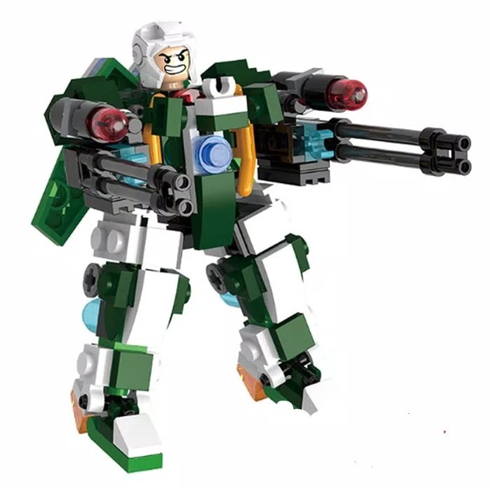 ROBOT Mainan Robot Lego Gundam Ultron Armor The Titan Cannon 155 pcs terbatas