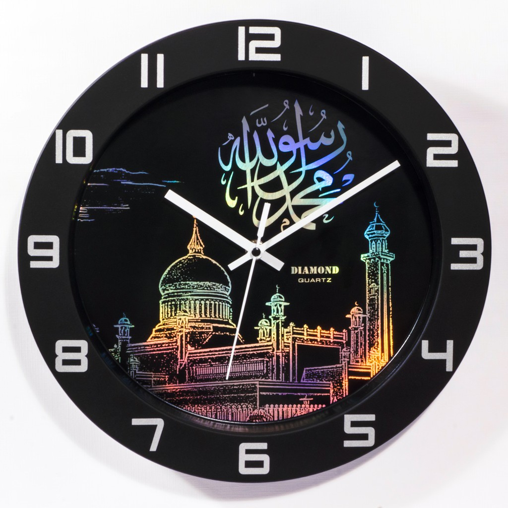 Jam Dinding Diamond Muslim Series M223-K - Random