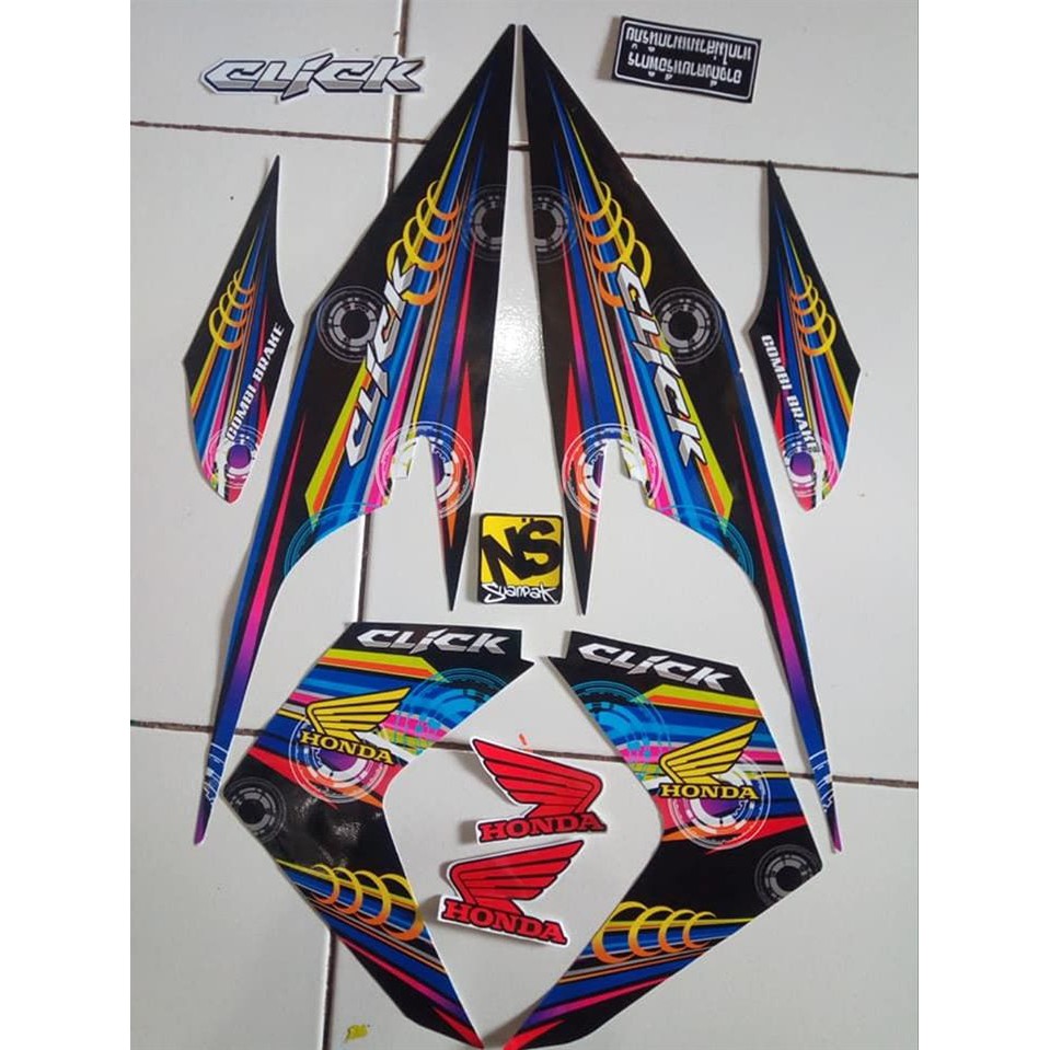 STRIPING VARIO OLD 110 TECHNO CBS CLICK