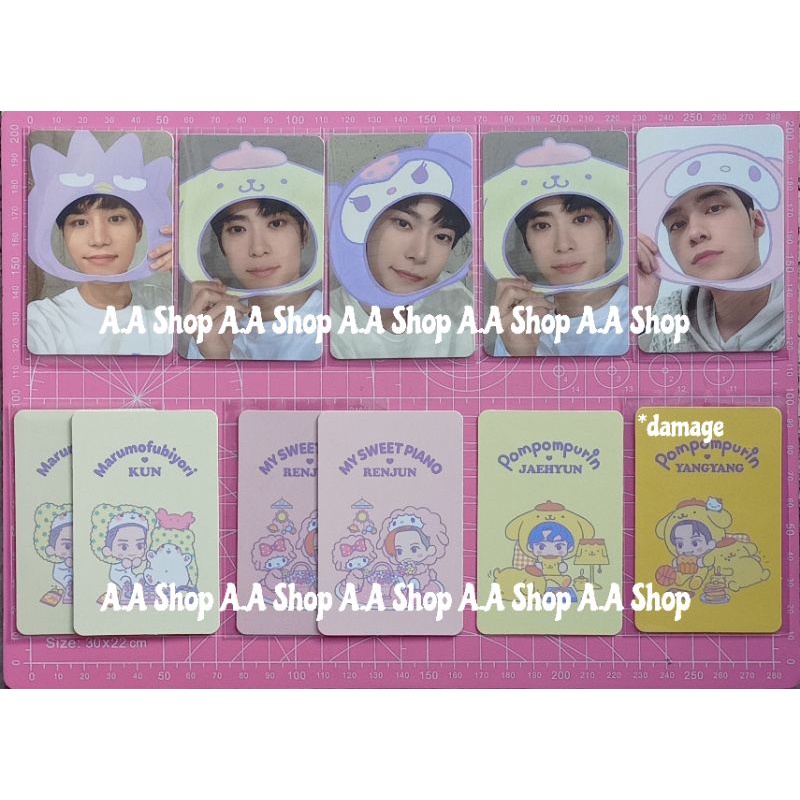 Trading Card TC Sanrio B ver X NCT Selca B Taeil Hendery Konsep Sungchan Concept Xiaojun Character Y