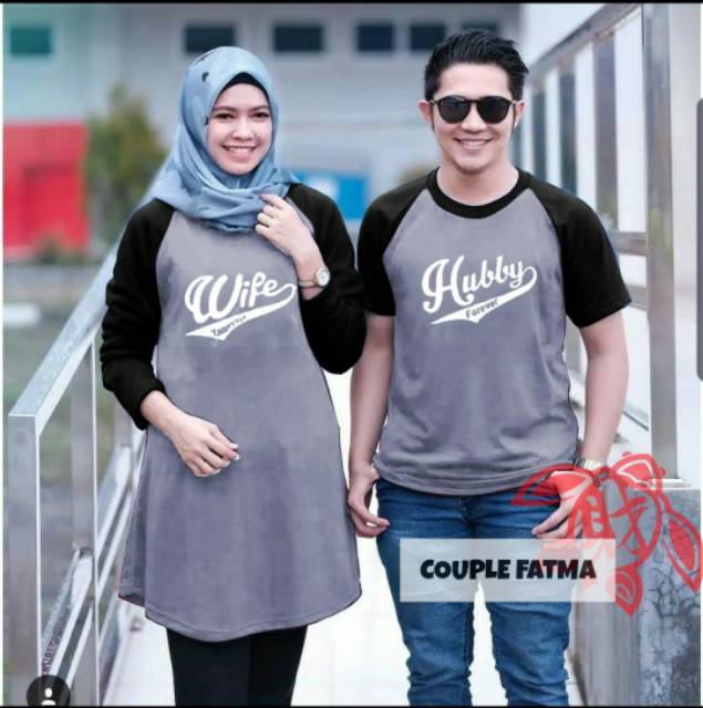 CP FATMA PAKAIAN COUPLE PASANGAN ATASAN COWO DAN CEWE CTHM