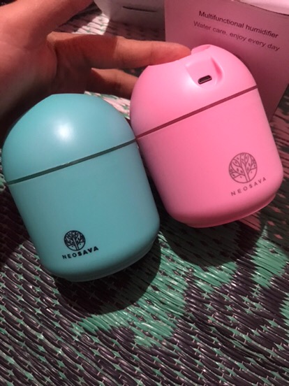 (baca Deskripsi) Neosava™ Big Macaroon Diffuser Pelembab Ruangan Aromaterapi Humidifier Essential