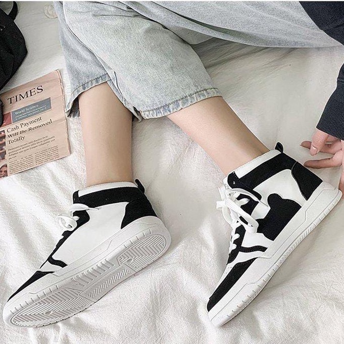 TBIG [COD] Size 35 - 40 Sepatu Sekolah Sneakers Import Shoes TOPBEAR Fashion Wanita Sepatu Korea Style Sekolah Kuliah