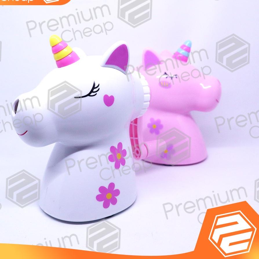 

Special - 1 PC Serutan Pensil Putar Unicorn Xiaolingjing Sharpener ✔