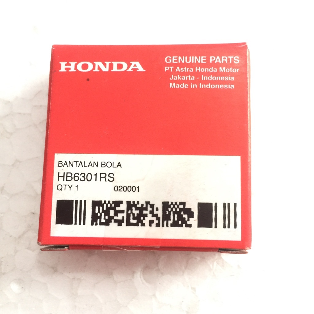 Laher / Bearing HB6301RS ORI AHM HB6301RS