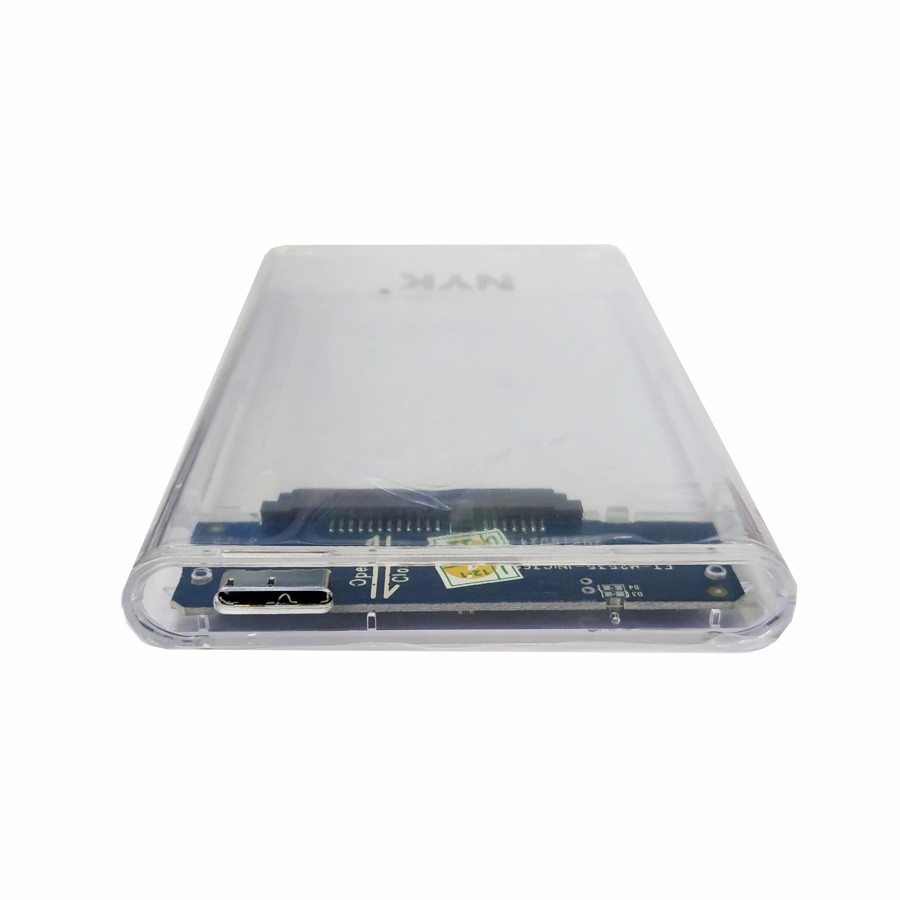 NYK Casing Harddisk 2.5&quot; Sata / HDD SSD Enclosure USB 3.0 Transparant