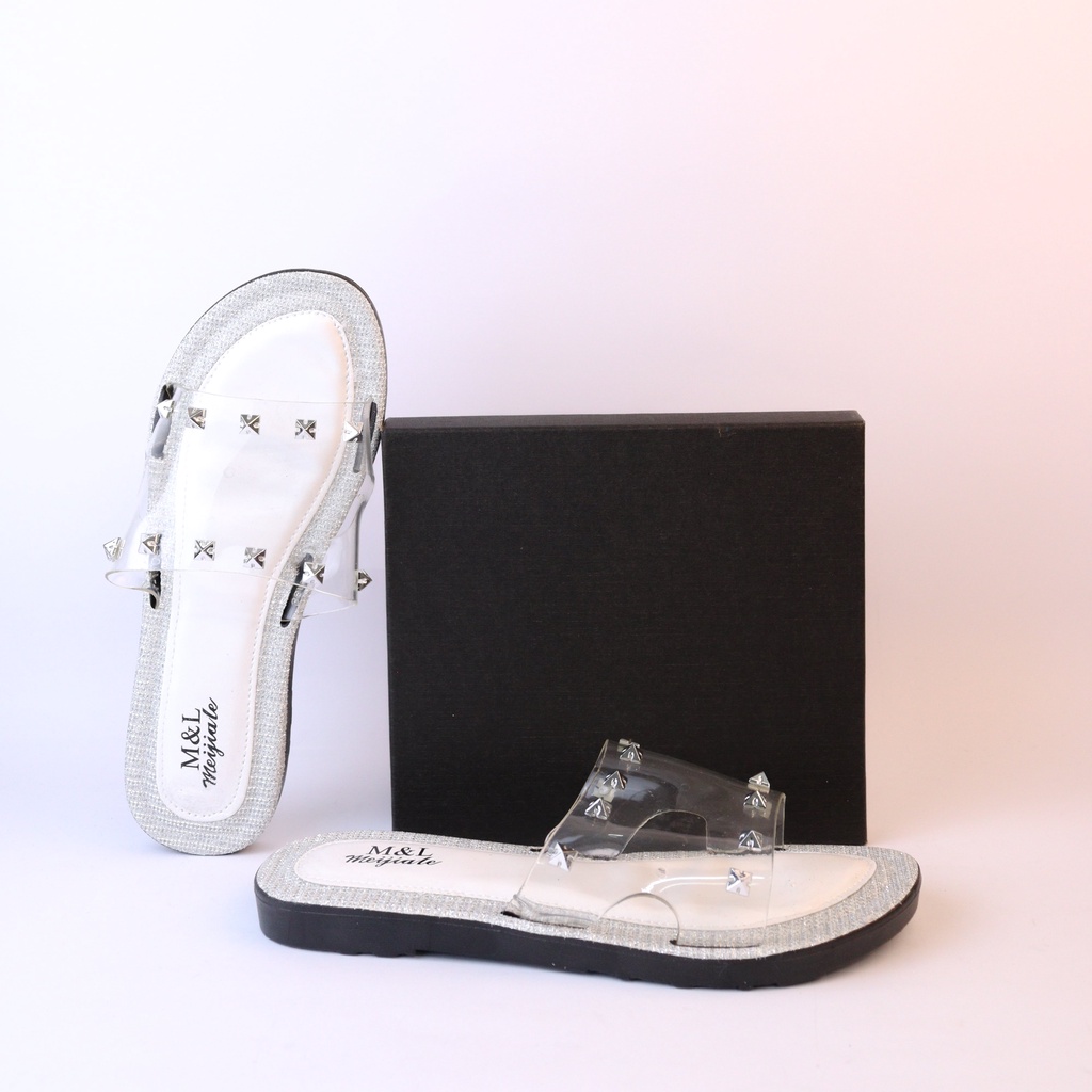 Lacey Sandal Selop Wanita Slip On Teplek - Demorin