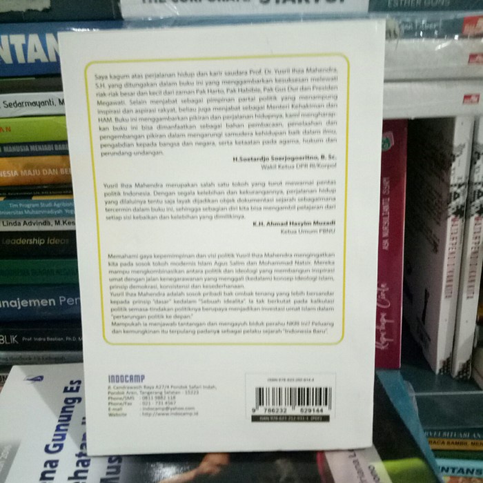 

DISKON SPESIAL BUKU ASLI YUSRIL IHZA MAHENDRA PERJALANAN HIDUP PEMIKIRAN DAN TINDAKAN TERMURAH