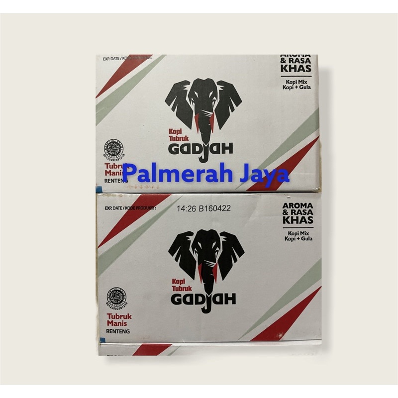 

Kopi Gadjah Tubruk kartonan