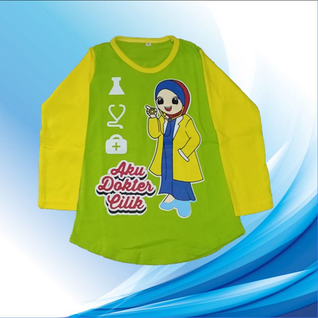 Kaos anak perempuan muslimah kaos anak muslimah