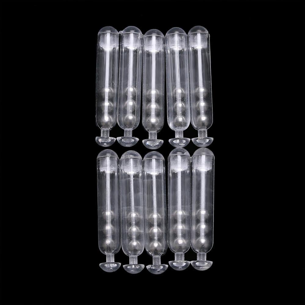 Top10 /20 /30 /40/50pcs Memancing Pengerat Insert Tube Hot PE Tube Steel Ball Tie Tying Sound Bar