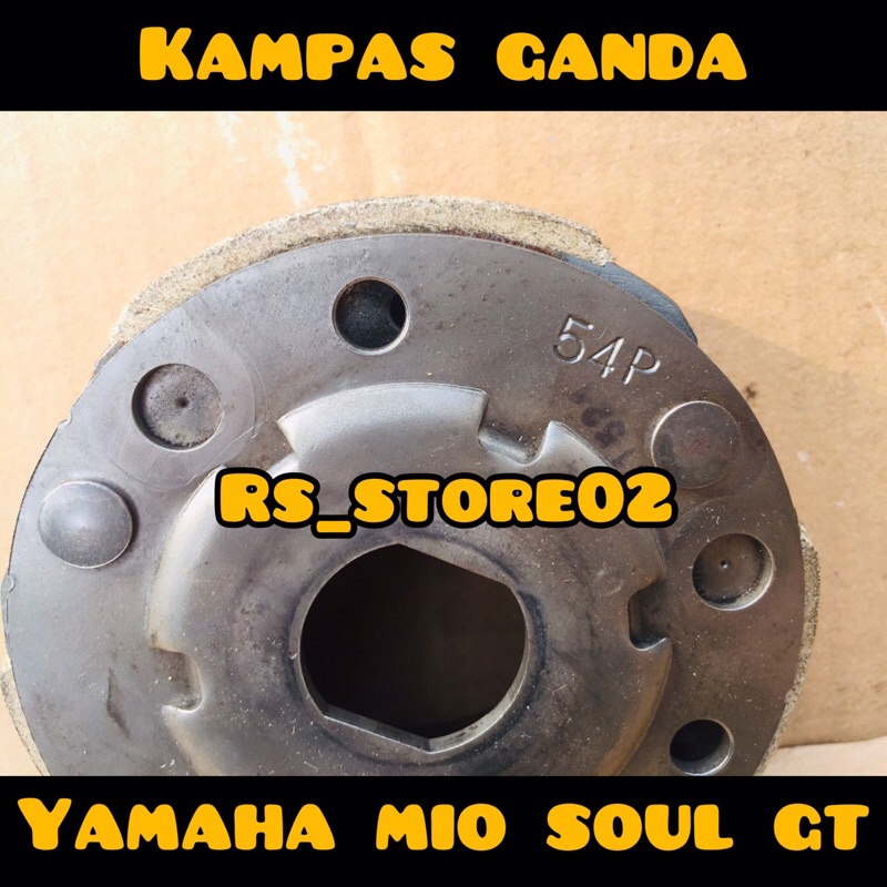 KAMPAS REM BELAKANG YAMAHA MIO SOUL GT ORIGINAL / KAMPAS GANDA MIO SOUL GT RIGINAL