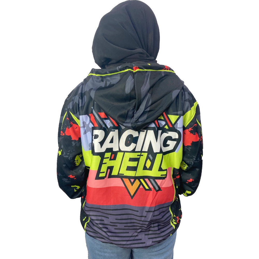 Jaket sunmori Racing Hell Size Jumbo II Jaket Racing Hell Balap Motor Pria Wanita