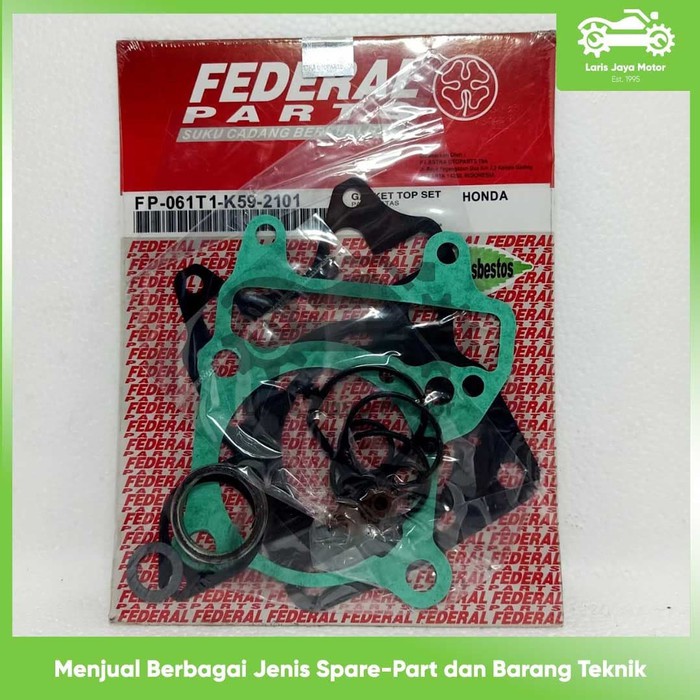 PACKING TOP SET GASKET VARIO 150 FP-061T1-K59-2101 ORIGINAL FEDERAL PAKING ATAS VARIO 150 PAKING TOP