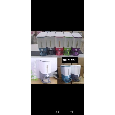 Tempat Penyimpanan Beras Otomatis / Dispenser Beras 12L