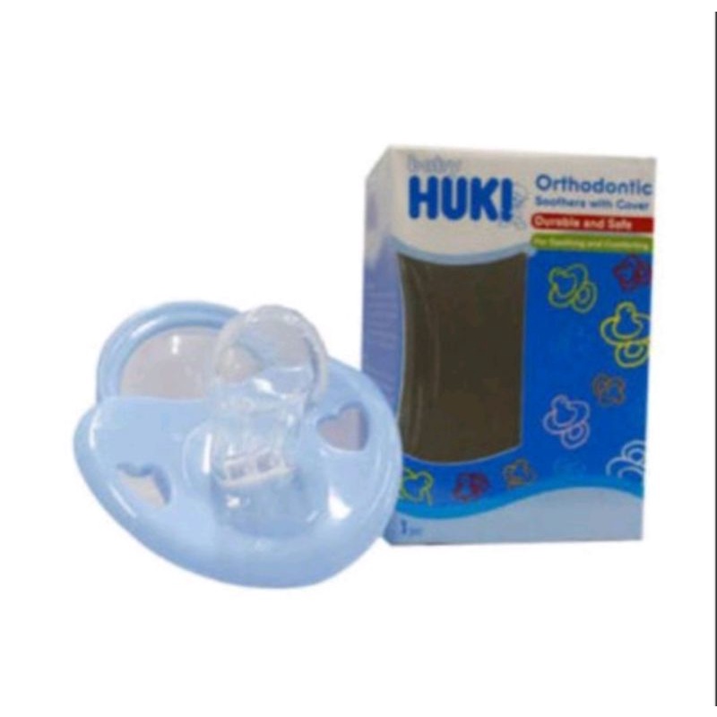 HUKI Empeng Deluxe Orthodontic Soother with Cover