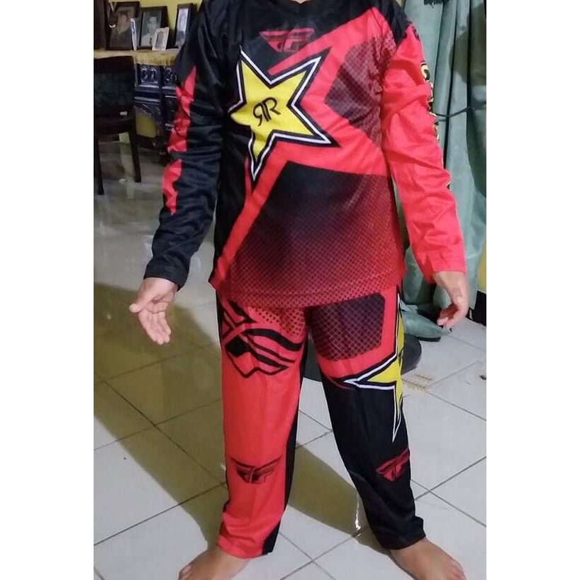 spesial sale Setelan Anak Motor Cross / Baju Motor Cross Anak The best