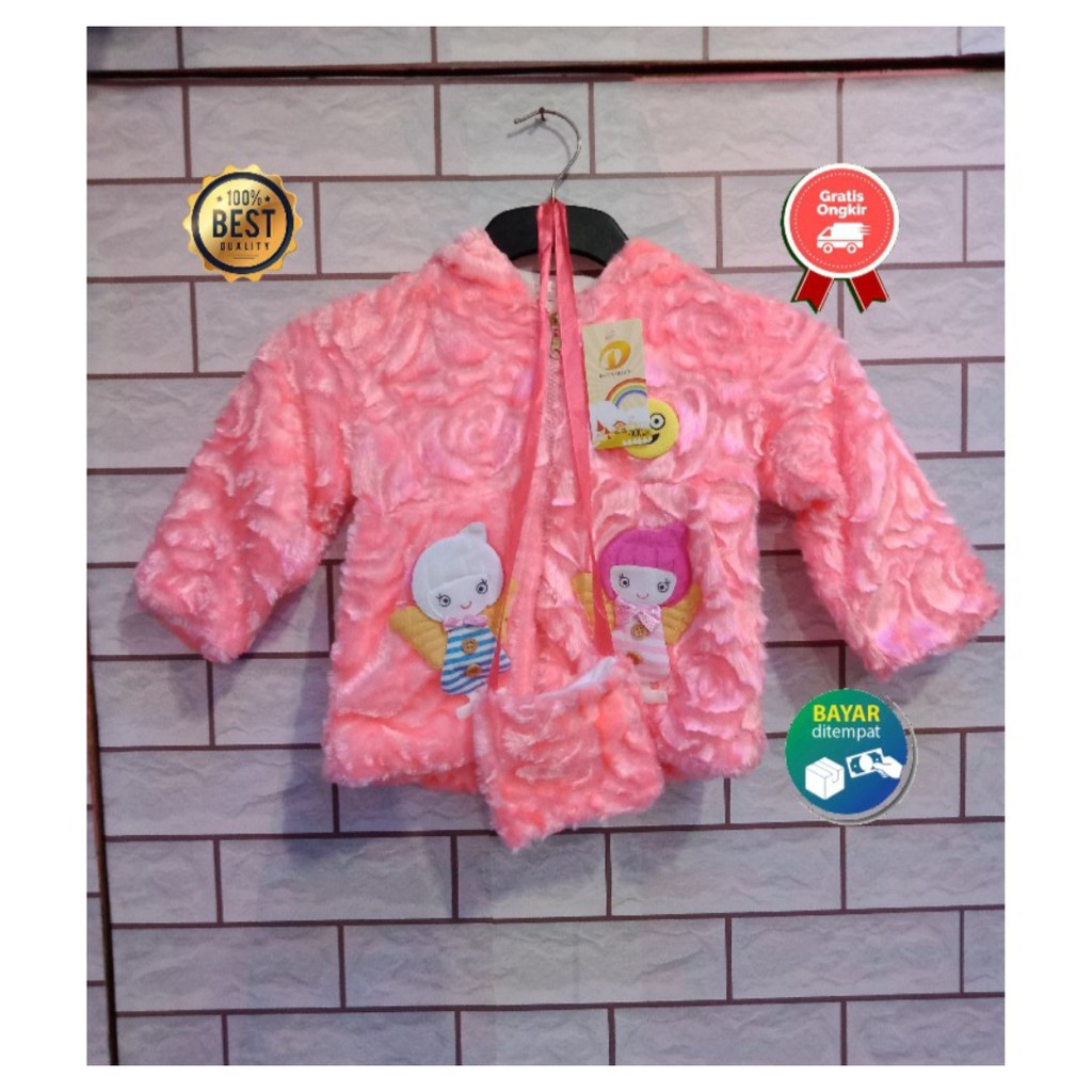[Whispers] jaket Hoodie anak perempuan/jaket bayi/jaket anak import/jaket bayi lucu/jaket bayi