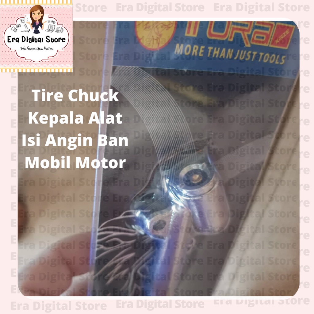 Kepala Alat Tire Chuck Isi Angin Ban Mobil Motor