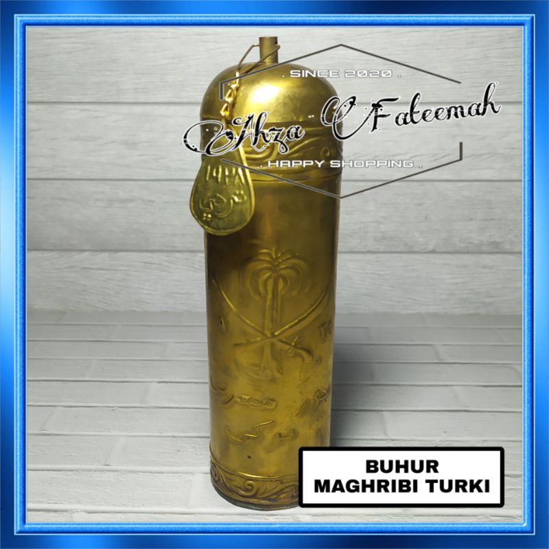 BUHUR MAGHRIBI TURKI - BUKHUR MAGRIBI - DUPA HIO KEMENYAN GAHARU ASLI IMPOR