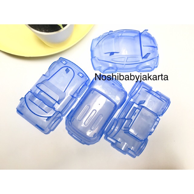 Cetakan AGAR PUDDING/ Jelly / BENTO MOBIL / DINO / ROBOT/ CHRISTMAS isi 4 bh