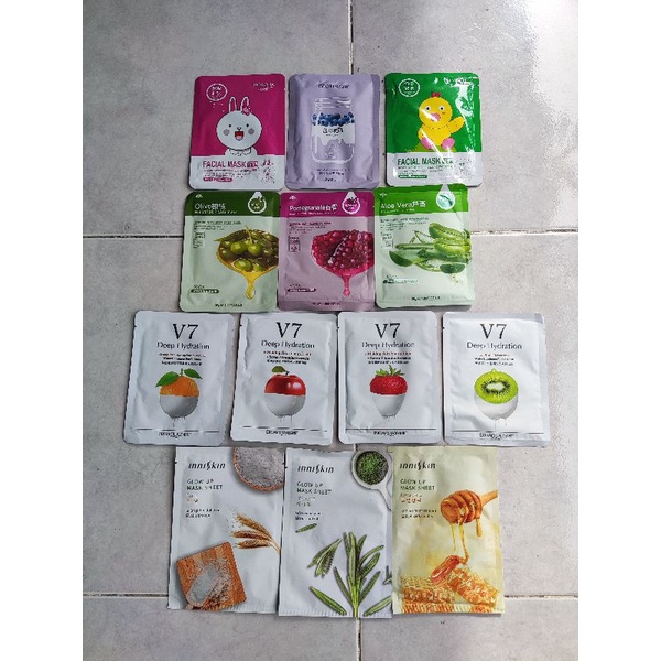 SHEET MASK KOREA HARGA GROSIR BERBAGAI MACAM MERK