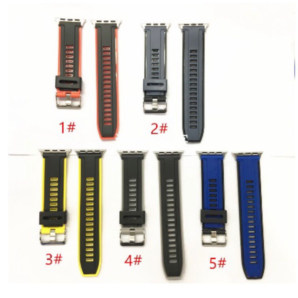 Strap Apple Watch Silicone inteligente 38mm/40mm/41mm 42mm/44mm/45mm/49mm