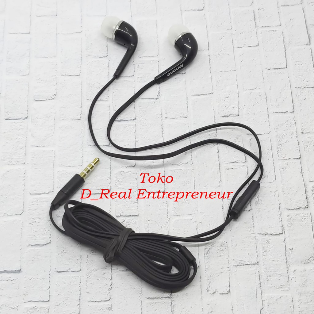 Lenovo Headset Extra Bass Wired Earphone