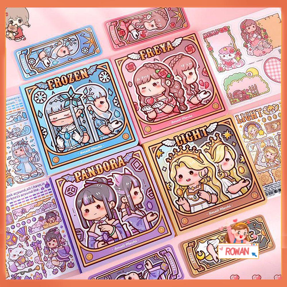 Set Stiker Tape Mini Motif Bunga Untuk Dekorasi Buku Diary