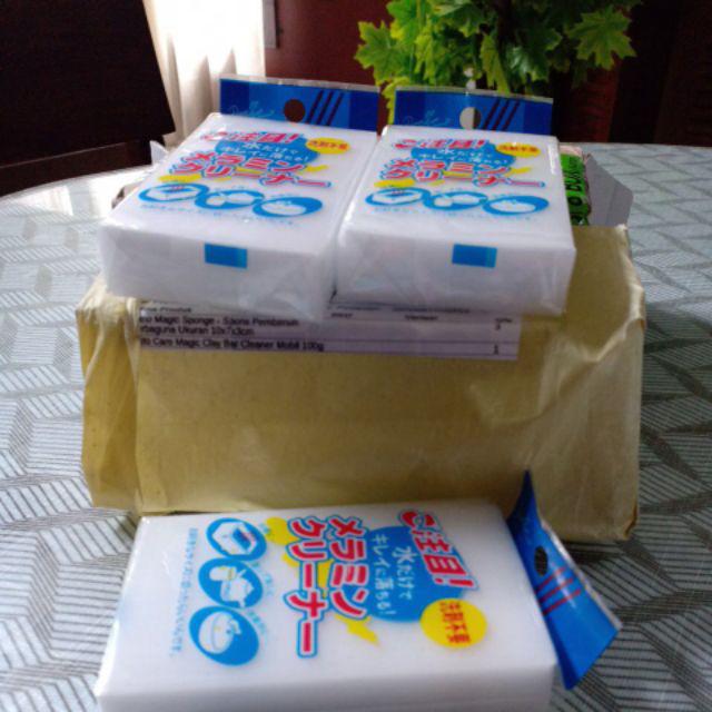 Nano Magic Sponge - Spons Pembersih Serbaguna Ukuran 10x7x3cm