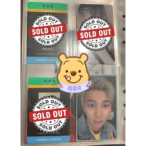 Photocard Pc Bts Rm Namjoon Lights Fc Japan Club