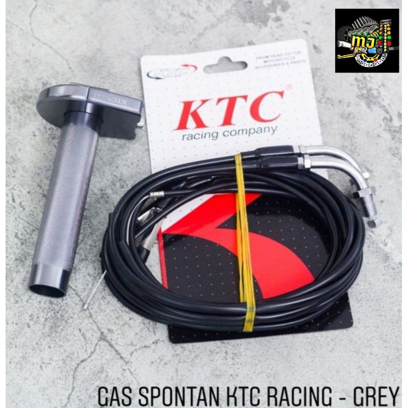 Gas Spontan KTC Paket Handgrip KTC Kualitas Premium Nmax Aerox Pcx Cbr Ninja Gsx Satria Fu