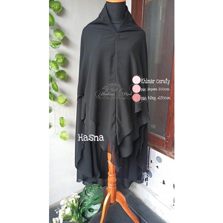 hijab syar’i | hijab syar’i instan | kerudung hitam murah produksi temboro