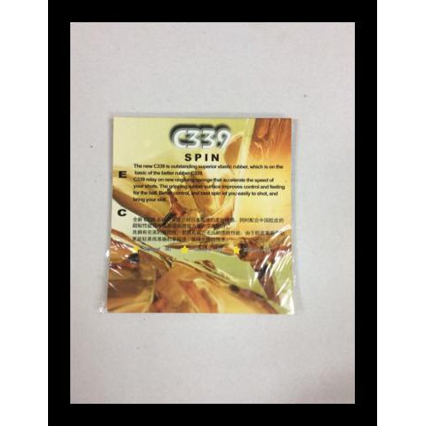 Karet Ping Pong/Tenis Meja Uniker C339 Spin Import Original Special