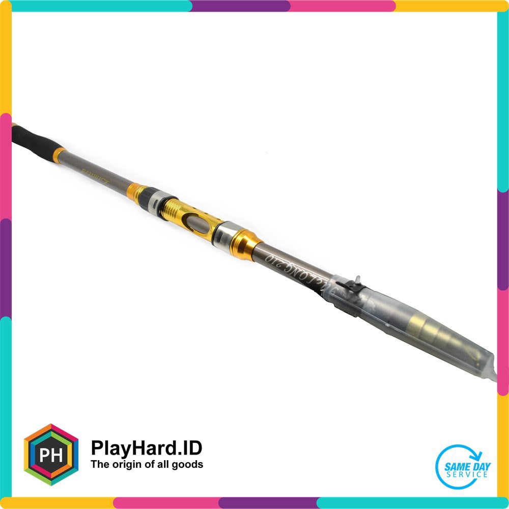 MPro Joran Pancing Carbon Fiber 2.1M/5 + 2.7M/6 Yuelong Sea Fishing Rod alat perlengkapan jnp