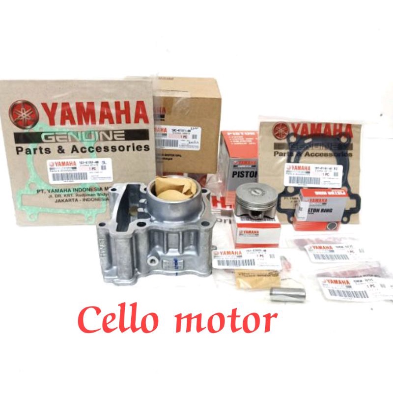 Silinder blok seher boring + piston kit jupiter mx original