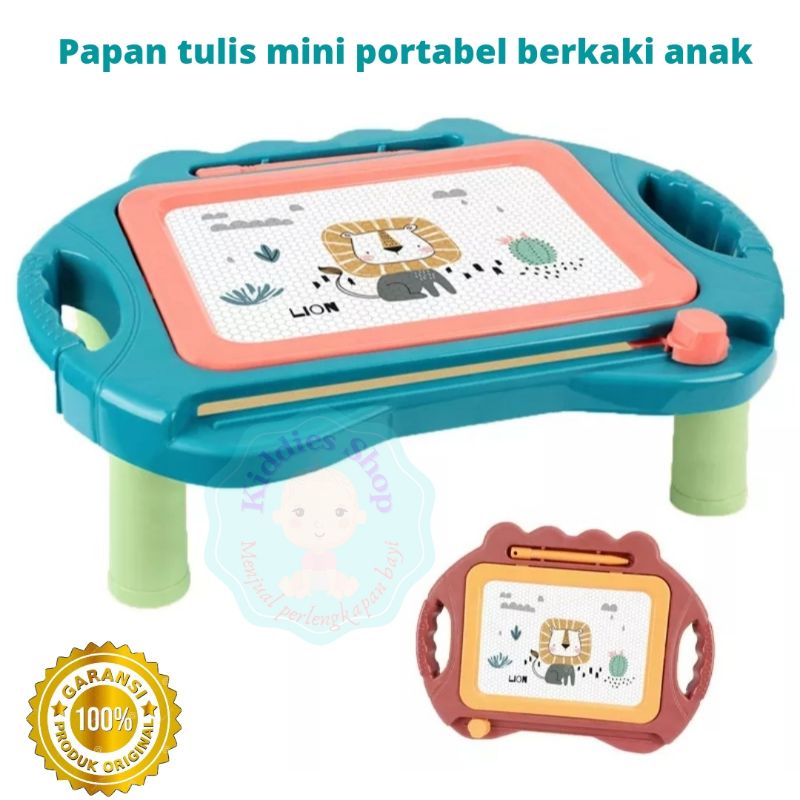 papan tulis mini portabel berkaki