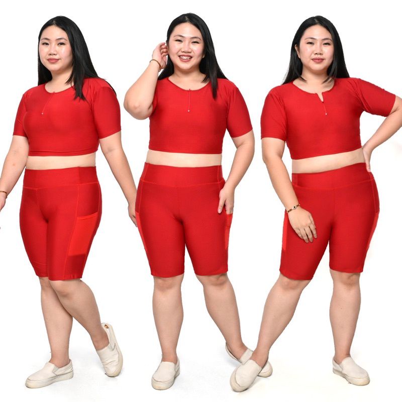 setelan biker jumbo set bicycle wanita set sepeda baju bersepeda