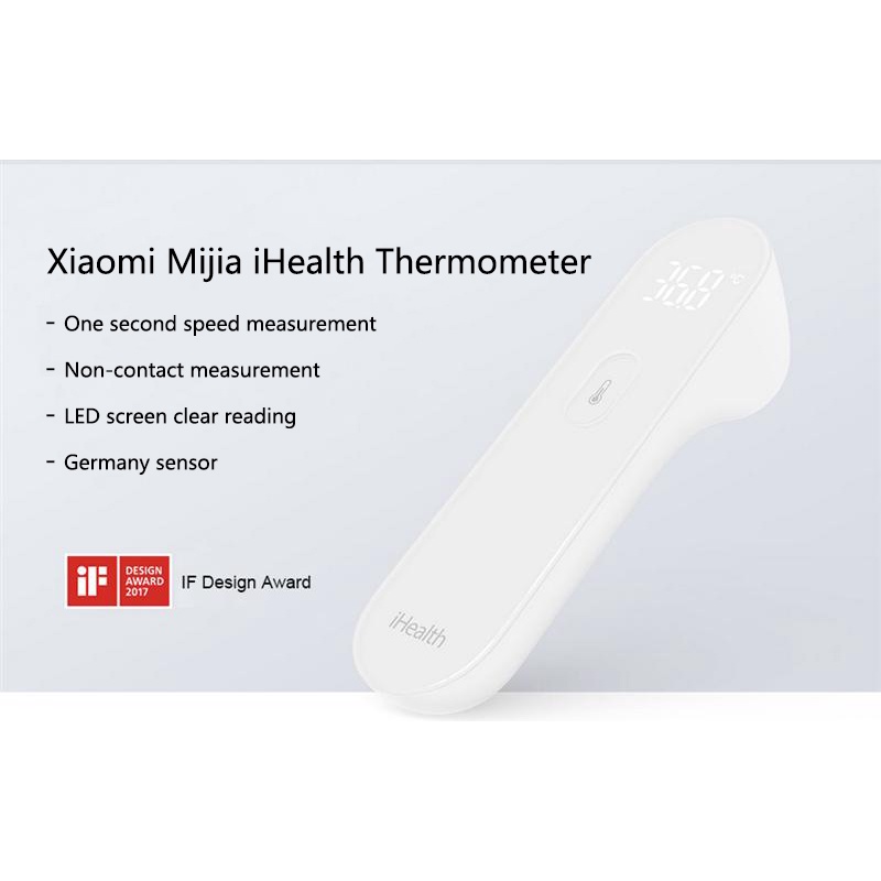 Thermometer iHealth Mijia Xiaomi ORIGINAL (HARGA NORMAL &amp; TERMURAH)