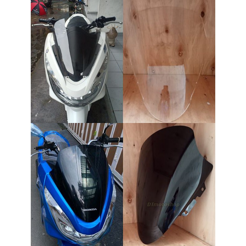 Windshiled/visor HONDA PCX CBU  standart thailand  .kaca depan honda PCX CBU thailand