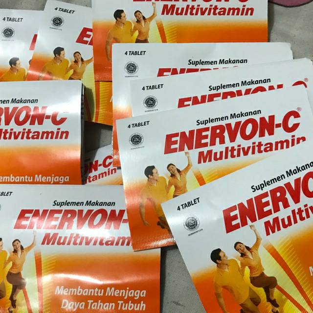 Jual ENERVON C ISI 4 TABLET | Shopee Indonesia