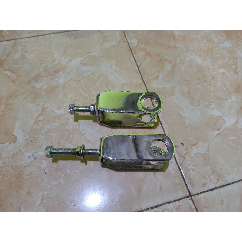 Setelan stelan rantai anting arm honda gl megapro original chrome krom