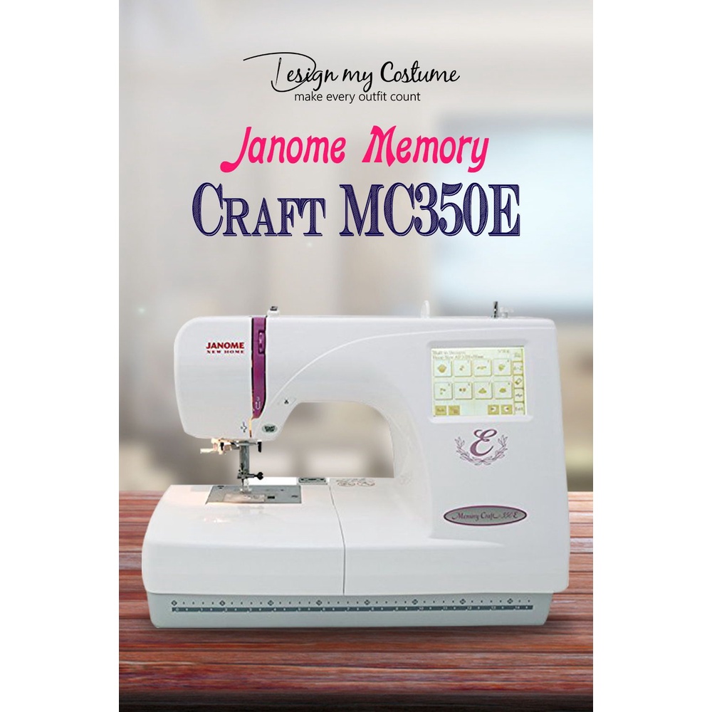 mesin bordi komputer janome mc350e