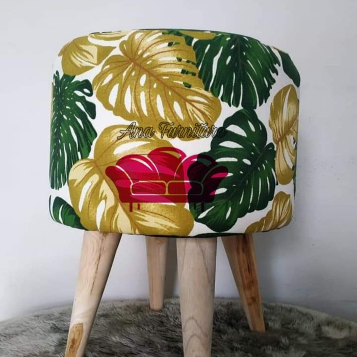 kursi sofa button stool /furniture/acesoris rumah/interior/ottoman