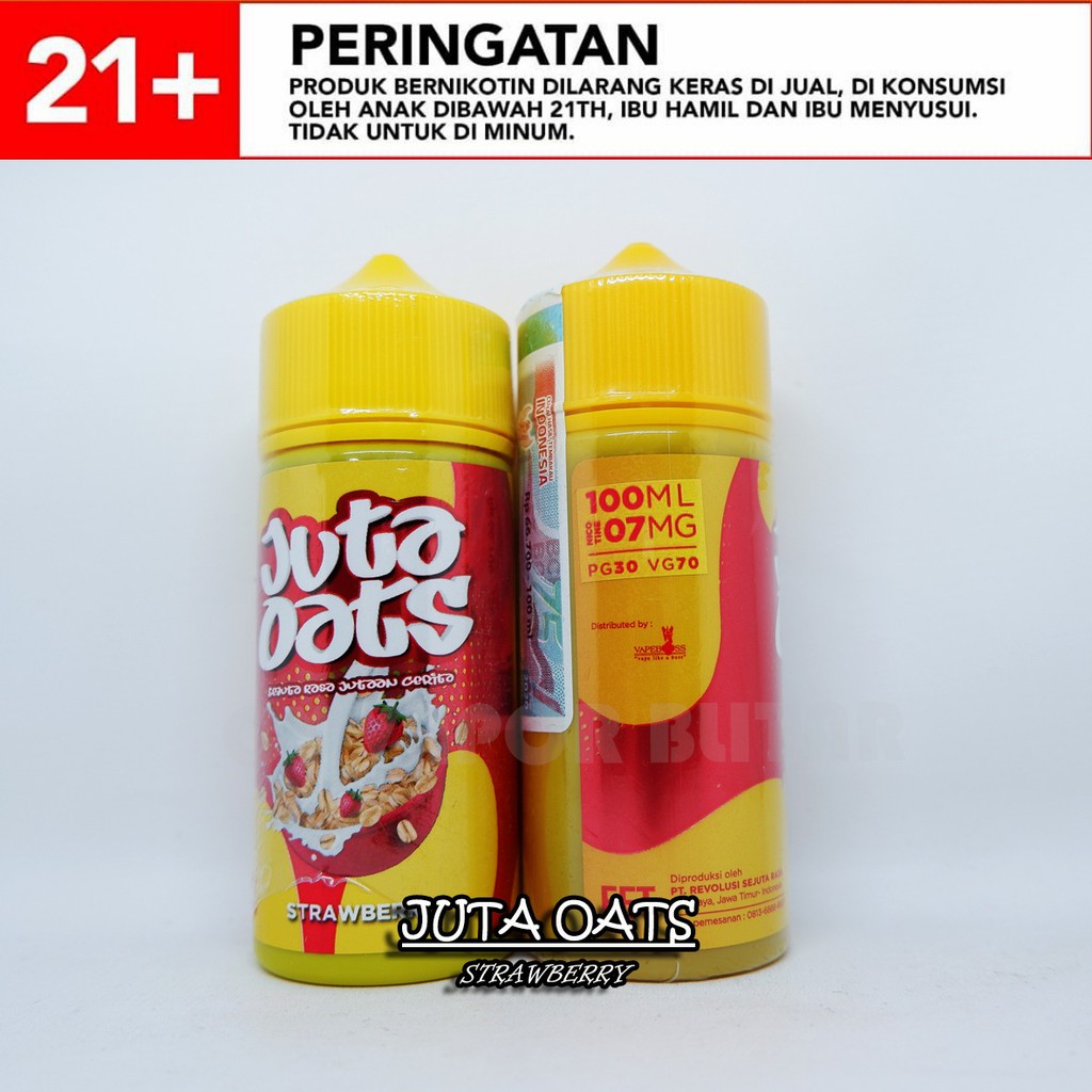 Jual Juta Oats Strawberry Ml Shopee Indonesia