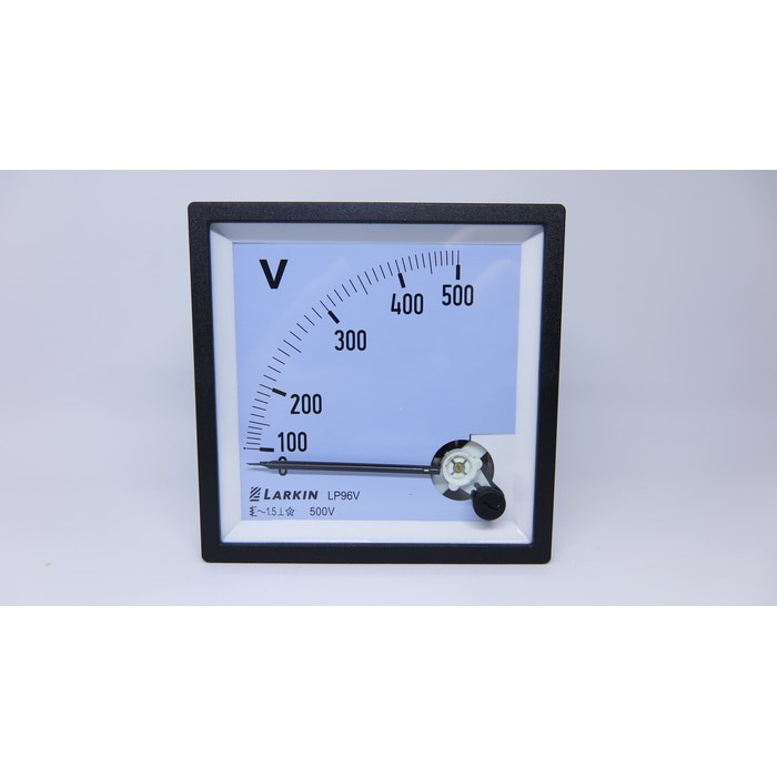 Larkin LP-96V Analog AC Voltmeter Volt Panel Meter 96x96 Jarum | Shopee