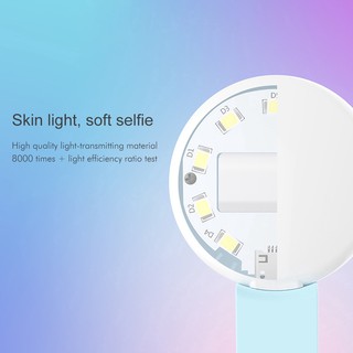 Portable Selfie Light / Lampu Selfie LED Jepit HP/Tablet