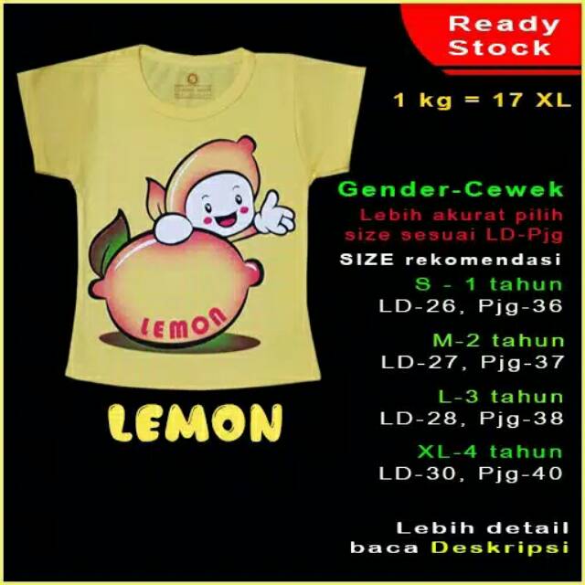 Kaos murah karakter kids